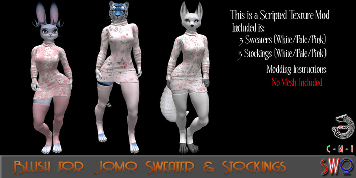 SWO Blush Texture Mod for Jomo Sweater & Stockings