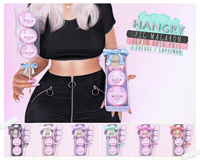 Hangry - Pig Macaron - FATPACK