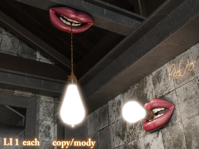 .: RatzCatz :. Lamp *Lips* Boxed