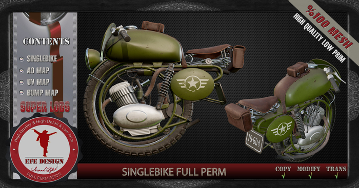 SingleBike Full Permission Efe Design