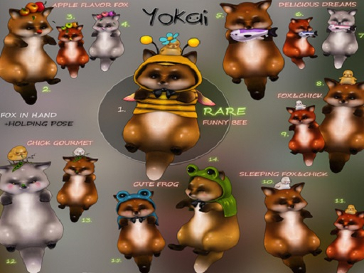 7.YOKAI - My Little Fox - Delicious Dreams (arctic)