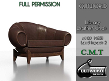 .::QUTWORLD Library Leather Chair::.FP 