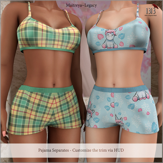 (*<*) 1313 Flannels Boxers & Halters - DEMOs
