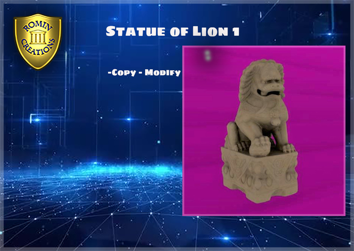 Statue - Lion 1