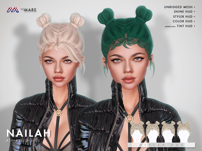 theMARS - Hair Nailah - Mix (PACKED)