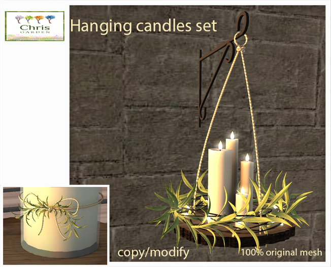 C*Hanging candles