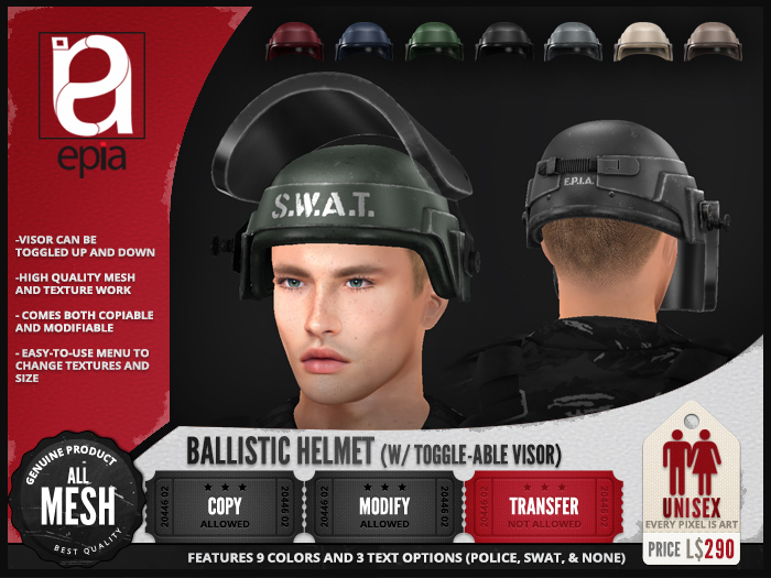 (epia) - Ballistic Helmet