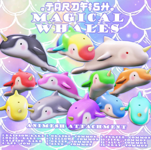 .Tardfish. Magical Whale - Yellow Common