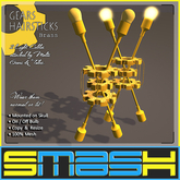 SMASH - Heartbulb Hairsticks (Lilac) BAG