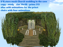 S*R.store mesh Church wedding in the cave