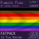 Gay Pride (POC-Inclusive) Flag (Fatpack, 12 Versions) - 50% OFF - PRIDE MONTH SALE