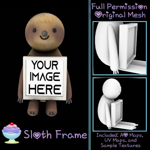[Sherbert] Full Perm Sloth Frame (ADD)