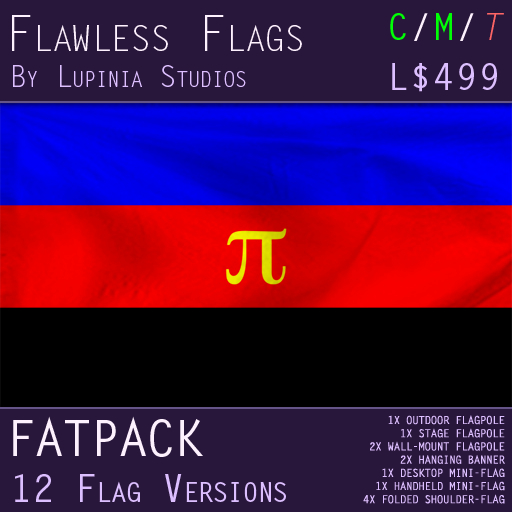 Poly Pride Flag (Fatpack, 12 Versions)
