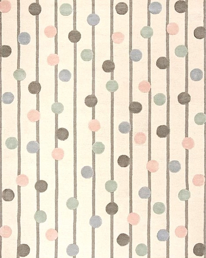[Happy Panda] Area Rug (boxed)- Line Dots V2