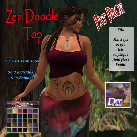 DFF Zen Doodle Top FATPACK