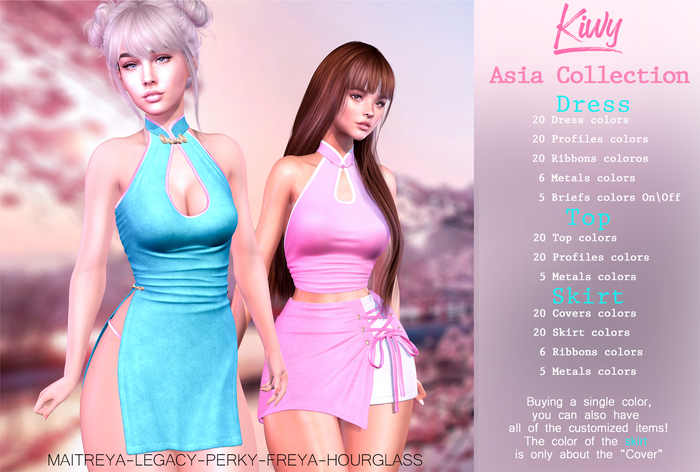 KIWY - Asia Dress Fatpack