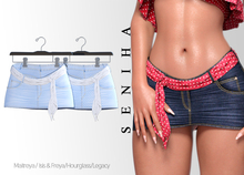 Seniha. Lexie Skirt Denim // #001