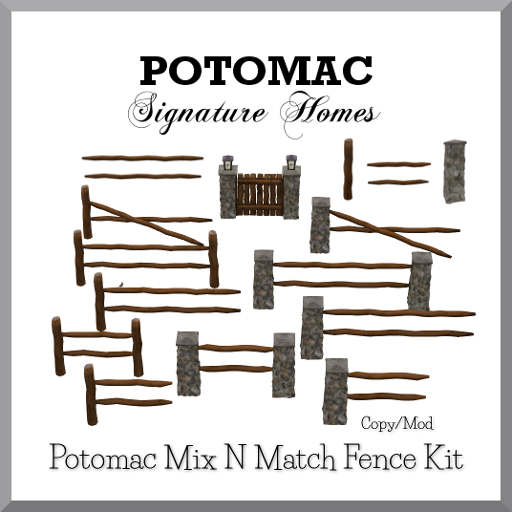 Potomac Mix N Match Fence Kit (boxed)