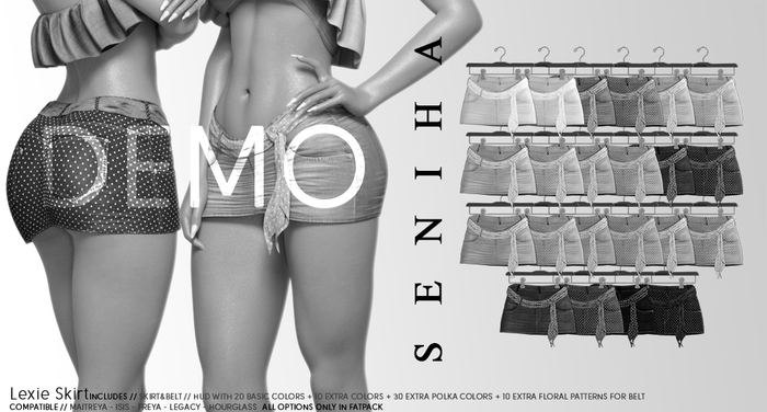 Seniha. Lexie Skirt // Demo