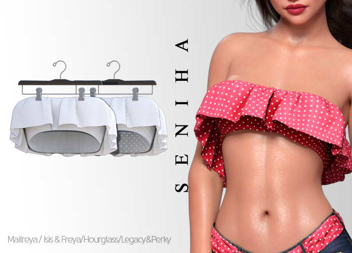 Seniha. Lexie Top // White