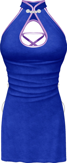 KIWY - Asia Dress Blue