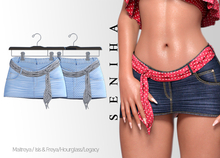 Seniha. Lexie Skirt Denim // #002