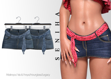 Seniha. Lexie Skirt Denim // #018