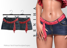 Seniha. Lexie Skirt Denim // #019