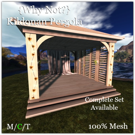 {Why Not?} Kildonan Pergola{Only}-Boxed