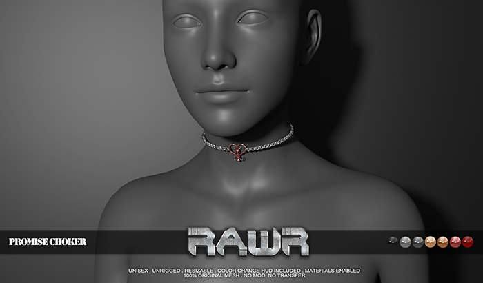 RAWR! Promise Choker (wear me)
