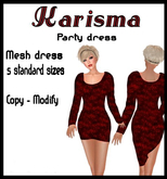 Karisma red - Party Dress