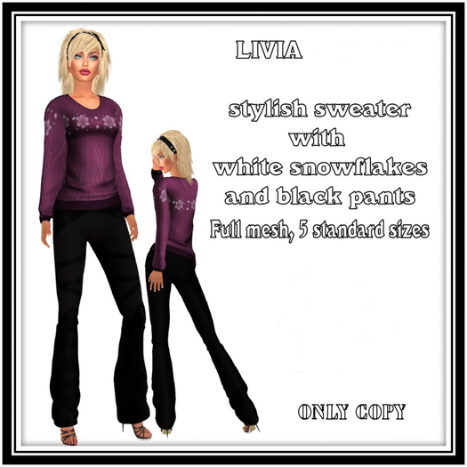 Livia pink - pull and pants