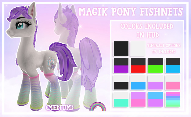 ~RS~ : Magik Pony (MEDIUM) Fishnets