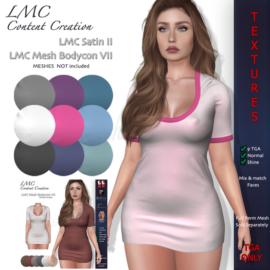 LMC TGA - Satin II - Textures for the LMC Bodycon VII