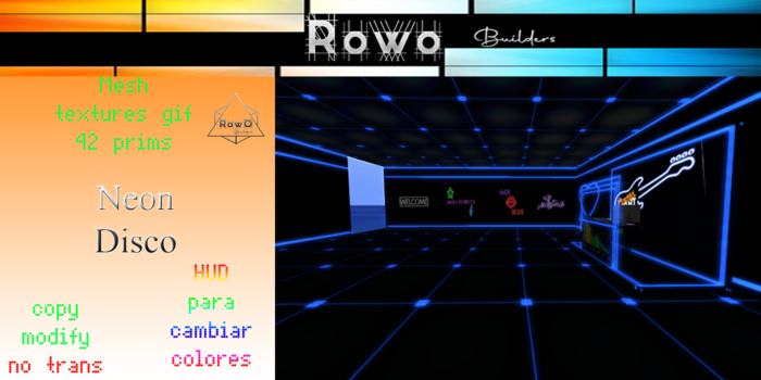RowO Neon Disco