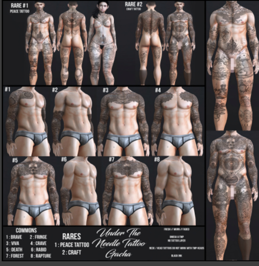 { Speakeasy } : Rapture Tattoo #8