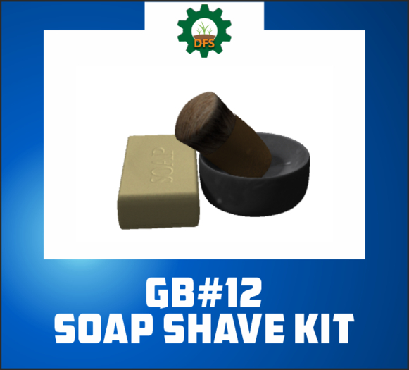 DFS GB#12 SOAP SHAVE KIT (texture)