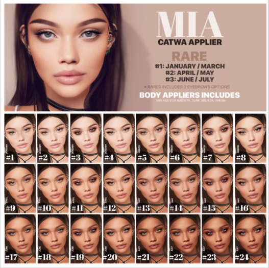 #12  [PUMEC]  -  MIA  - APRIL --- CATWA app.