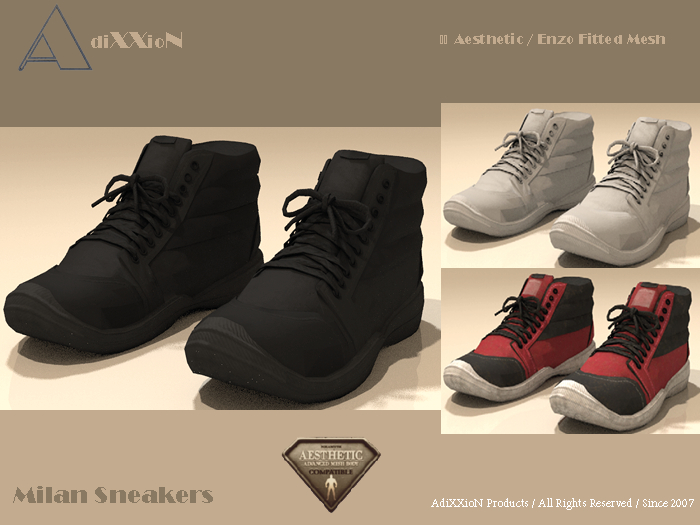 Aesthetic .: AdiXXioN :. Milan Sneakers DEMO