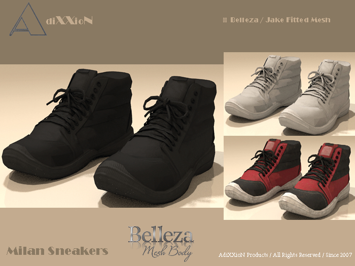 Belleza Jake .: AdiXXioN :. Milan Sneakers