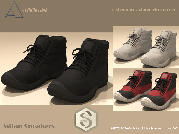 Signature .: AdiXXioN :. Milan Sneakers DEMO