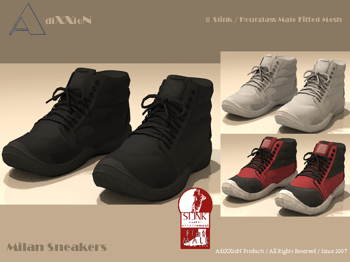 Slink Hourglass .: AdiXXioN :. Milan Sneakers