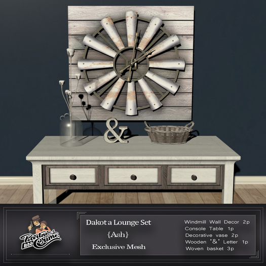 Dakota Lounge Set {Ash}