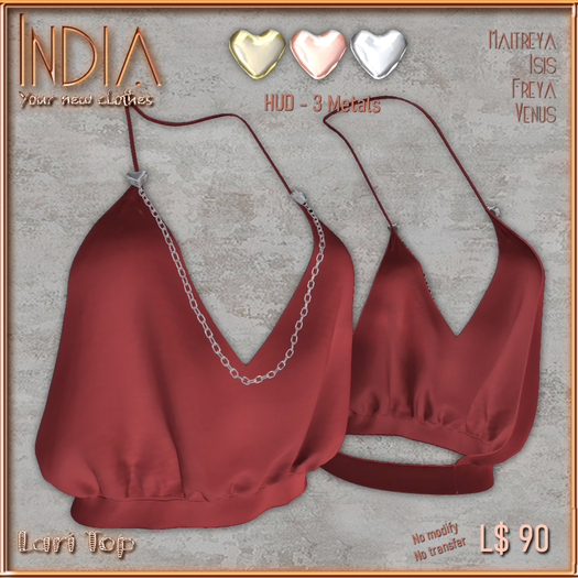 ## India ## Top Lari Red