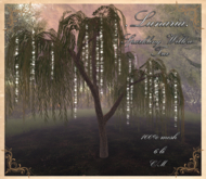 .Lunaria. Sparkling Willow Tree