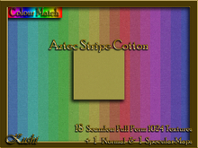 !Kushi! AztecStripeCOTTON Textures -WearToUnpack