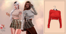 Look At Me. Charli : Sweater - red