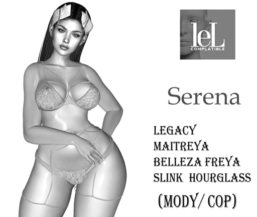 Shape Serena [ All Shapes] Lelutka EVO Nova DEMO