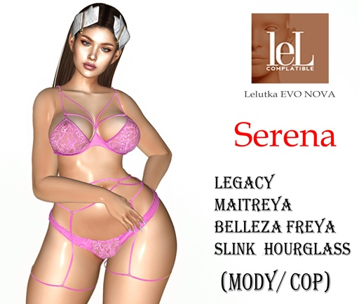 Shape Serena [ All Shapes] Lelutka EVO Nova