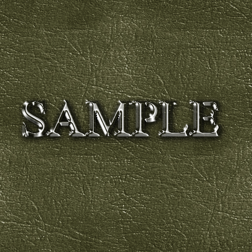 Zoy Texture [ Leather Wrinkle Shiny ] Seamless - Green